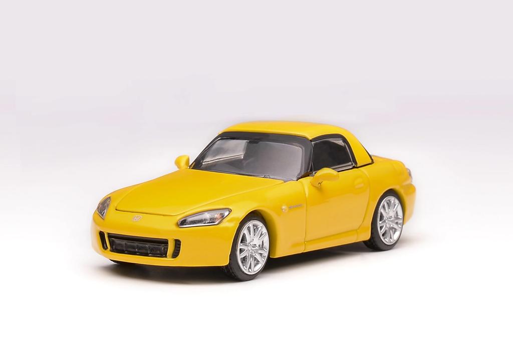 MOTORHELIX Honda S2000 Литая Indy Yellow Pearl Серия Magnet M65102 1/64 (АП2) Автомобиль, правый руль,
