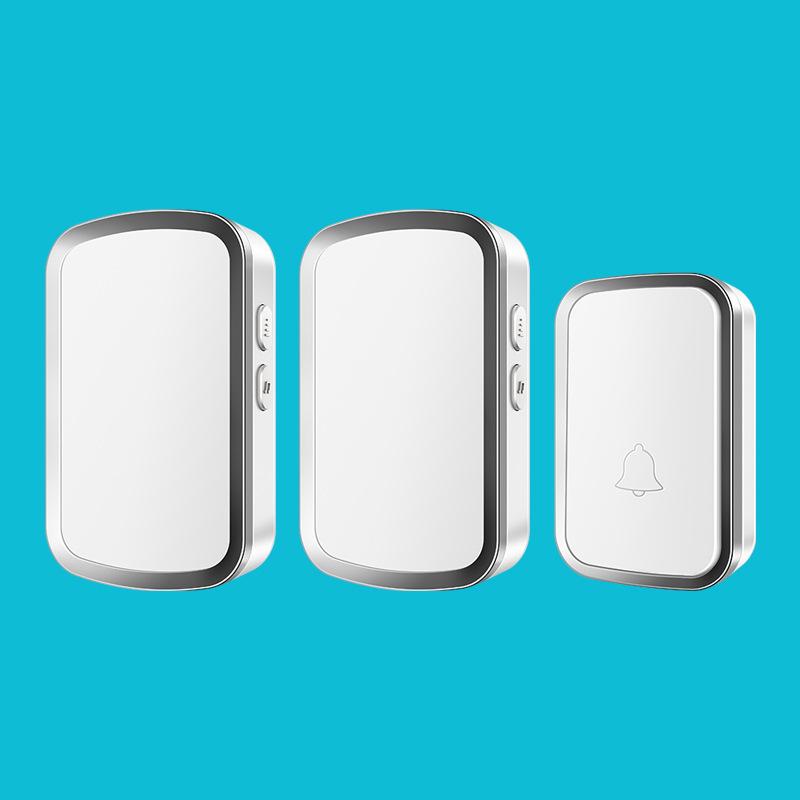 Wireless Home Doorbell with Ultra-Long Range, Plug-in, Electronic Remote Control, Ding Dong Chime for Entrance, Elderly Call Button