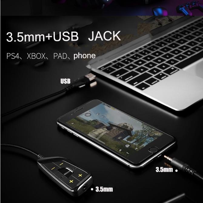 Игровые гарнитуры со встроенным виртуальным объемным звуком 7.1, USB 3,5 мм, наушники с шумоподавлением для PUBG LOL PS4, игр для ПК G936NAA