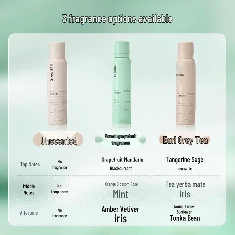 Spes Afternoon Earl Dry Volumizing Hair Spray