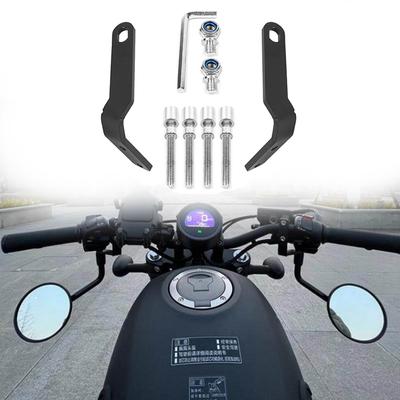Для Honda Rebel CMX500 CMX300 CMX 500 300 250 2017-2023 Кронштейн для смещения вниз зеркала заднего вида Удлинитель Держатель Мотоциклетные запчасти