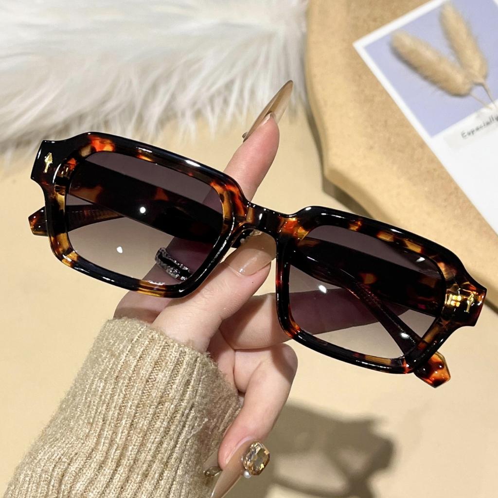 1pc European and American retro men's and women's fashionable sunglasses trend versatile summer sun shading and UV protection fr
