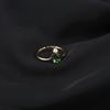 Banyan Tree S925 Silver Emerald Zircon Crown Ring, European & American Luxury Women's Jewelry.