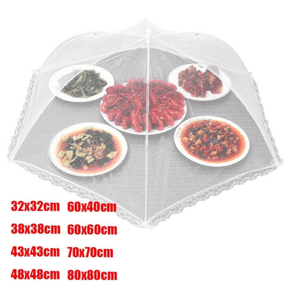 Новые складные крышки для еды, дышащие, от мух и комаров, сетчатая крышка для обеденного стола, пылезащитная, для защиты фруктов на пикнике