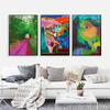 David Hockney Landscape Colorful Poster Arrival Of Spring Art Canvas Print Painting Wall Picture for Living Room Home Decoration