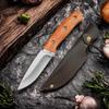 Utility Knife Kitchen Meat Cleaver Chef Knife Steak Barbecue Cutting Full Tang Fishing Knife Boning Paring Cutting Tools