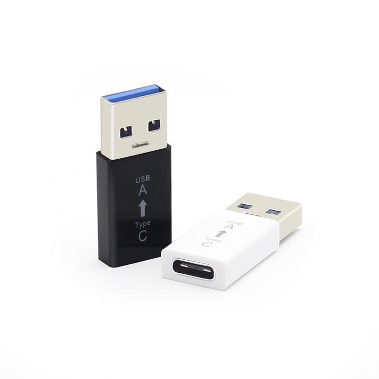 Адаптер USB 3.0 (папа) на USB Type-C (мама) для зарядки и передачи данных