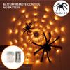 New LED Spider Web String Light with Remote Control 8 Modes Net Mesh Atmosphere Lamp Outdoor Indoor Party Halloween Decoration