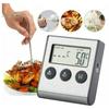 Electronic LCD Digital Baking Kitchen Thermometer with Probe and Timer