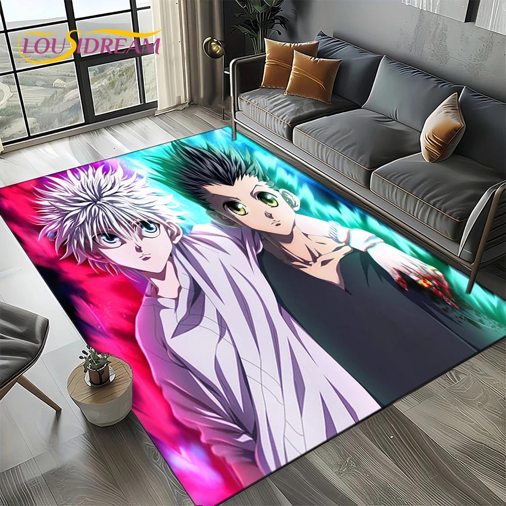 HxH Аниме Hunter×Hunter Мультяшный Ковер Коврик для Спальни Гостиной Дома Украшение Дивана, Детский Большой Декор Напольный Коврик Подарок