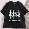 Evermore Folk Graphic Women Men T Shirts High Quality Cotton Short Sleeve Round Neck T-shirts Unisex Streetwear Tops
