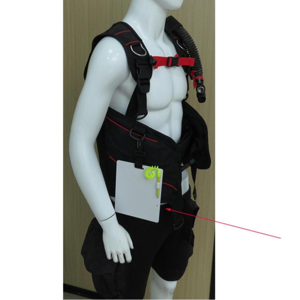 Dive Accessory Diving Wrist Writing Slate Underwater Adjustable Write Slate with Pencil Dive Accessory Diving Slate with Pencil