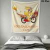 Felix Brave Wall Tapestry Aesthetic Wall Hanging Printed Fabric Blanket Decorative Tapestries for Bedroom Living Room Home Decor
