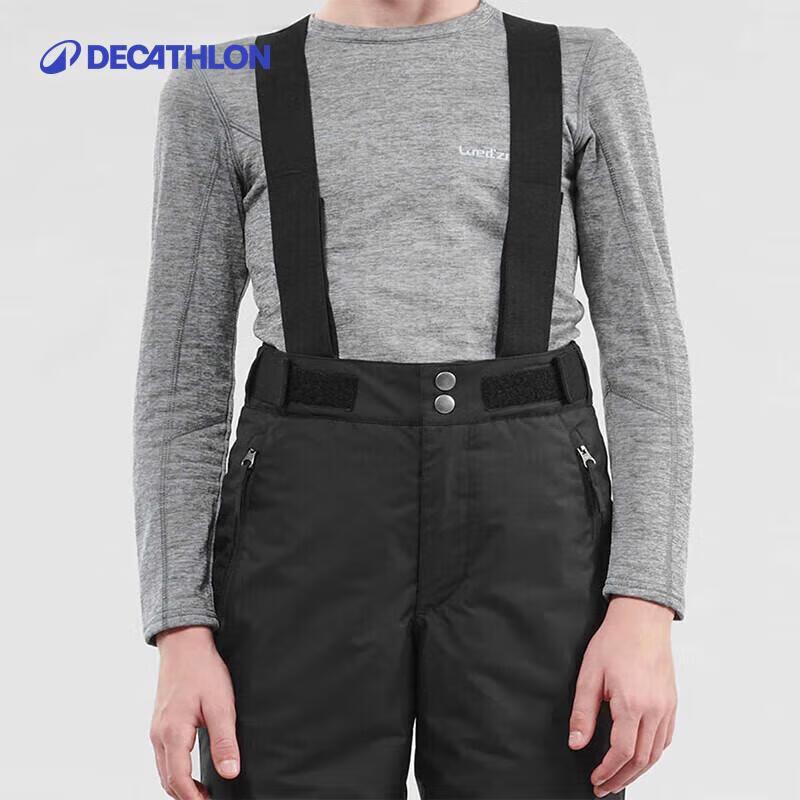 Унисекс лыжные штаны с подтяжками Decathlon