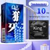 Q-Point Ultra-Thin 001 Long-Lasting Pleasure Delay Condoms with Hyaluronic Acid