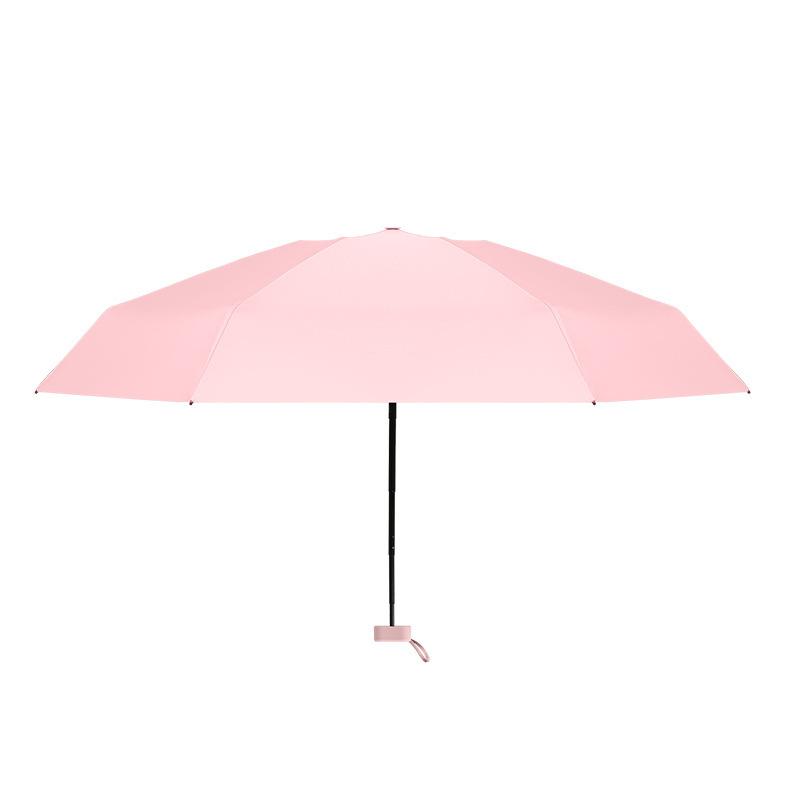Sun Umbrella 60% Off Capsule Umbrella A Large Number Of Manual Women'S Sunscreen Umbrellas Uv Protection Vinyl Mini Parasols