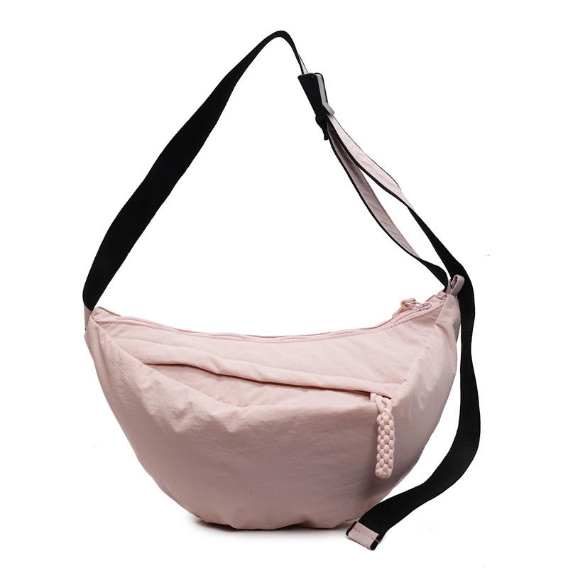 Casual Messenger Bag Fashion Trend Student Personalized Dumpling Bag Large Capacity Fresh Tote Bag Shoulder Bag