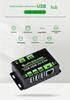 MicroSnow Industrial Multi-Functional 3-Port USB Hub with Gigabit Ethernet Adapter