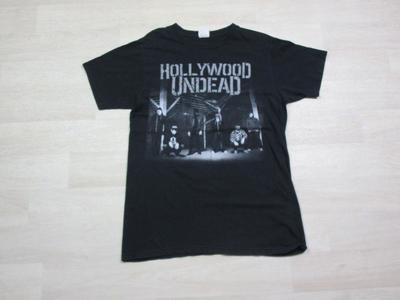 Unisex Shirt Cotton Oversize Large Size Hollywood Undead Band Tour Graphic Printed Shirt M Y2K Rap Rock Hip Hop Metal