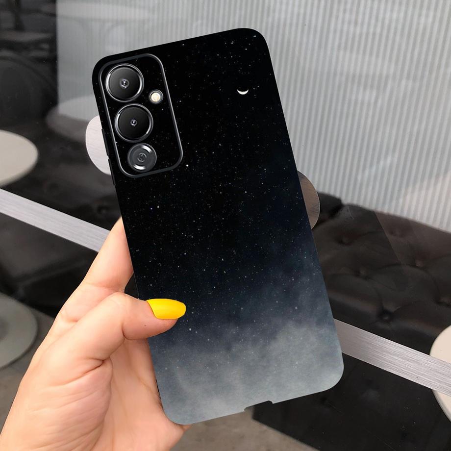 For Pova 4 Pro Pova4 Phone Case Soft Silicone Luxury TPU Fundas For Tecno Pova LD7 Pova 4Pro LG8n Cool Black Matte Bumper Capas