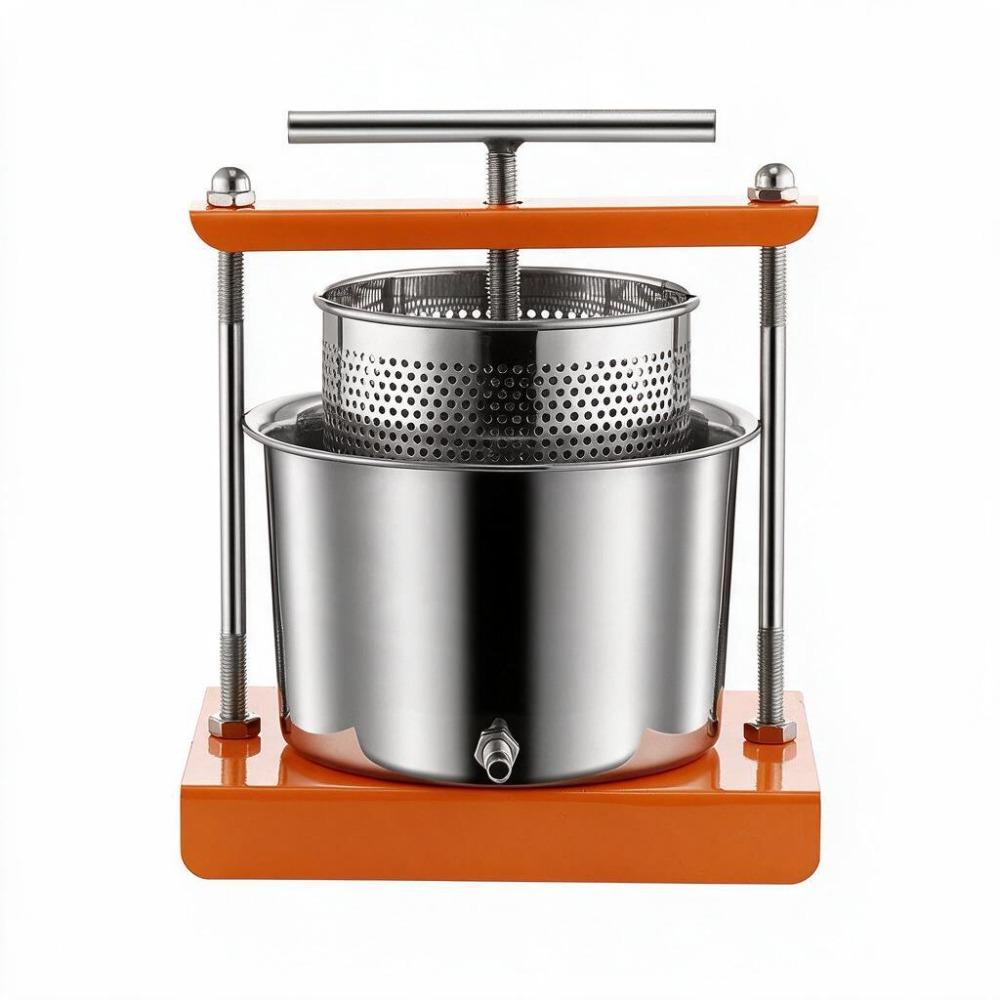With Drip Basin Manual Juicer Fine Filter Mesh Honey Press Machine  Dumpling Filling
