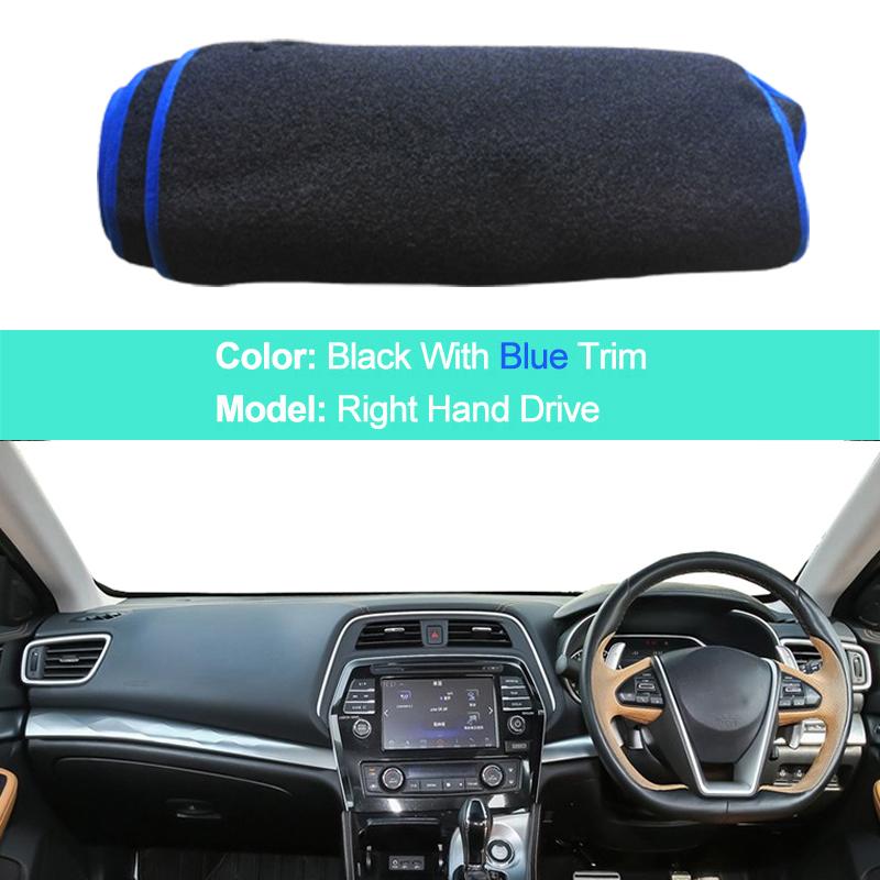 Car Dashboard Cover Carpet Dash Mat For Nissan Maxima 2016 - Auto Sun Shade DashMat Anti-UV Anti-sun Rug Pad Cushion