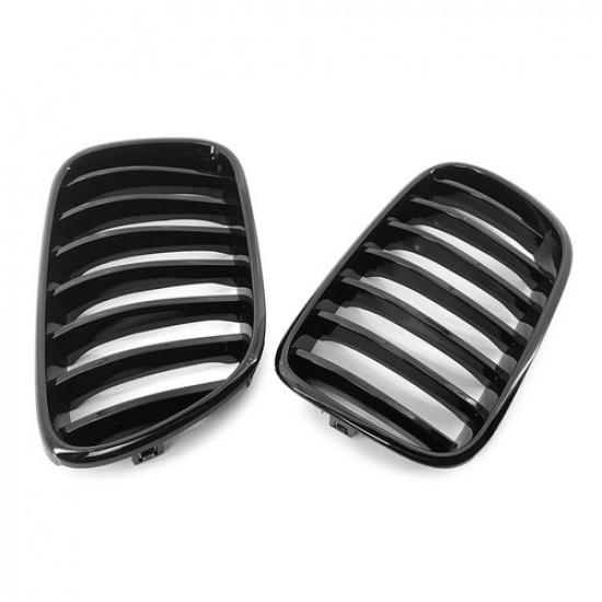Передняя решетка радиатора "почки" ПОДХОДИТ ДЛЯ BMW X3 F25 2011-2013 51113237422
