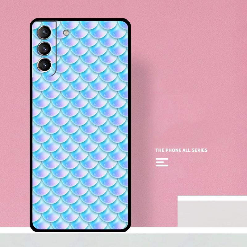 Чехол для телефона 'Чешуя хвоста русалки' для Samsung Galaxy S24 S26 Ultra S20 S21 S22 S23 S25 Plus S10 S25 FE Чехол Coque
