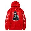 2025 New Funny Japan Anime Demon Slayer Women Hoodies Plus Size Sweatshirt Harajuku Muichiro Tokito Printed Hooded Girl Pullover