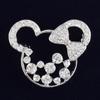 Brooch High-End Niche Silk Scarf Buckle Alloy Diamond Coat Pearl Corsage Pin Accessories