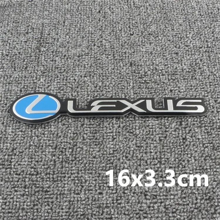 For Lexus F SPORT Fsport GS GX IS LS LX NX RX UX CT LC RC GX460 CT200h IS250 ES 220D IS200 Emblem Badge Sticker Logo Decal Trim AY2