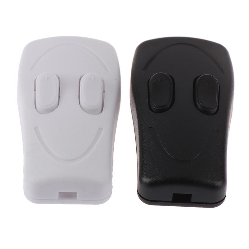 1 pcs black white color double control switch floor light table lamp push button switches two-button in line switch