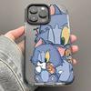 Мини Джерри Большой Том применяет чехол для iPhone 15promax iPhone14Pro мультяшный 13promax