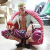 16 см Аниме Фигурка One Piece Донкихот Дофламинго Двойная Голова Шичибукай ПВХ Фигурка Действия Коллекция Украшение Игрушки Подарки