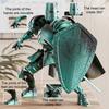 Medieval Knight Action Figure with Accessories Movable Joints Knight Model Toy Articulated Robot Dummy Figurine Home Office Decoration Ornament