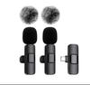 K9 Wireless Lavalier Microphone Set for Mobile Streaming and Noise Reduction