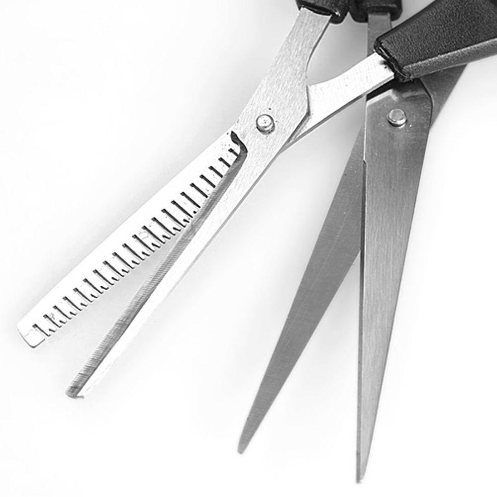 Beauty Flat Shears Teeth Shears Trim Bangs Hairdressing Set Hair Scissors Hair Cutting Styling Tool