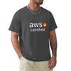 Сертифицированный разработчик AWS Футболка кавайная одежда быстросохнущая рубашка мужские футболки с принтом