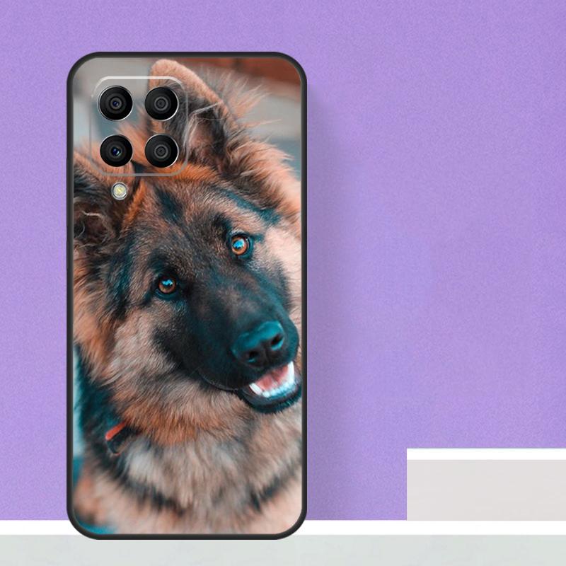 Немецкая овчарка для Samsung Galaxy M15 M55 M13 M33 M53 M21 M31 M51 M30s M20 M14 M34 M54 M12 M32 M52 чехол