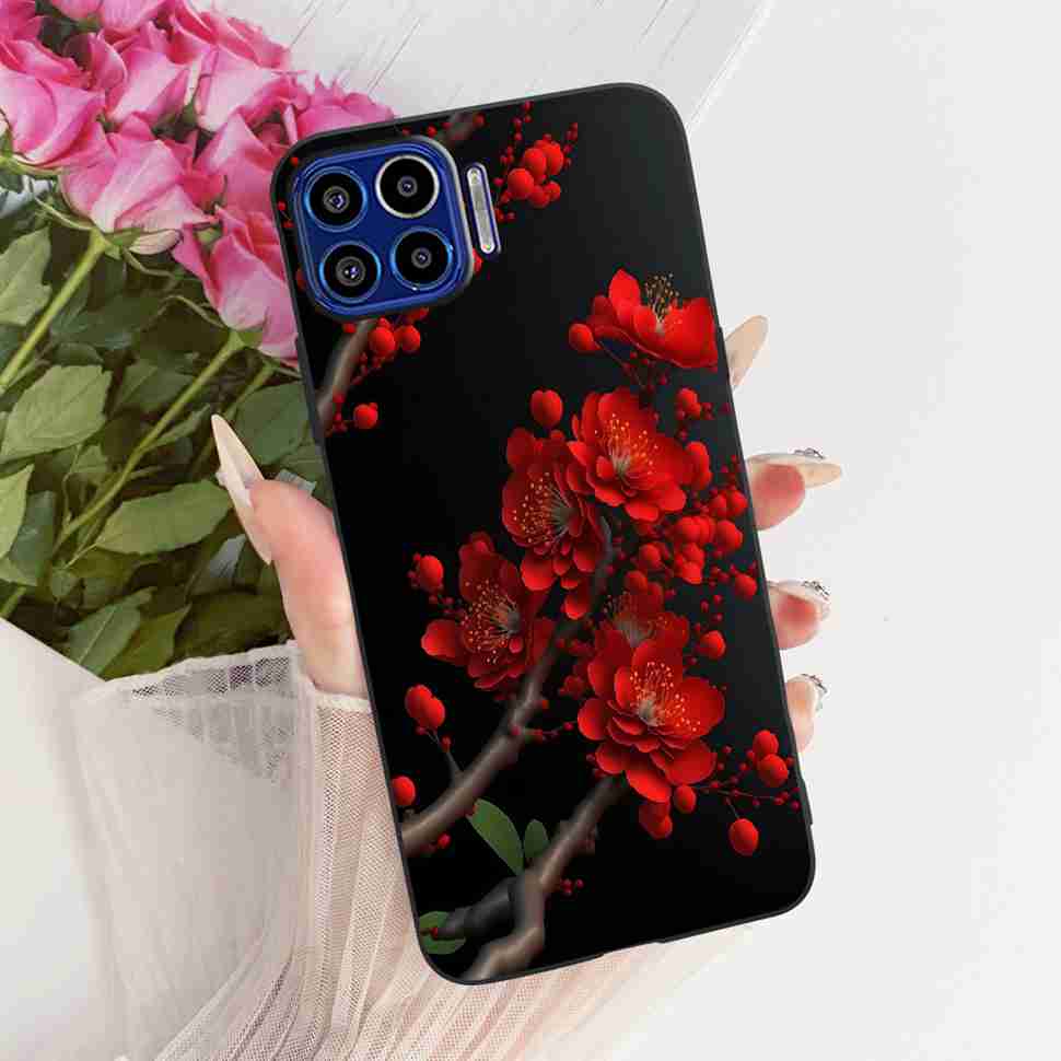 For Motorola One 5G 6.7" Case Latest Popular Prints Silicone TPU Black Cover For Motorola One MOTO ONE 5G Phone Cases Bumper