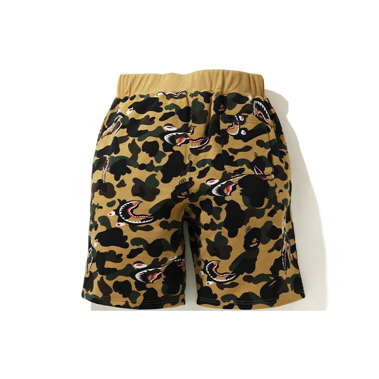 Bape Shark 1st Camo Широкие спортивные шорты 1H30-153-009