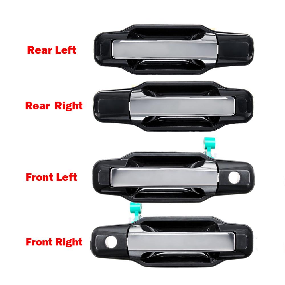 Для Kia Sorento 2003-2009 Наружная дверная ручка 826503E021 826603E021 836503E021 836603E021 Передняя Задняя Левая/Правая ABS LHD
