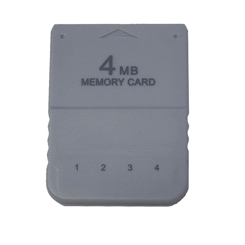 4MB 4Mega Memory Card For PS1 Game Console Storage Solution Featuring Fast Read Write ABS Plastic Construction