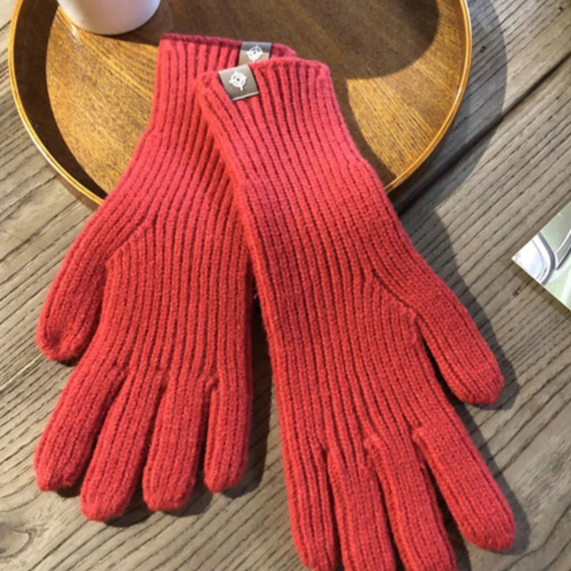 LALA Вязаные перчатки без пальцев