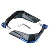Aluminum Alloy ABS Falling Protector for Motorcycle Scooter Mountain E-Bike Handguards Motorcycle Hands Guards Windproof Handlebar End Install