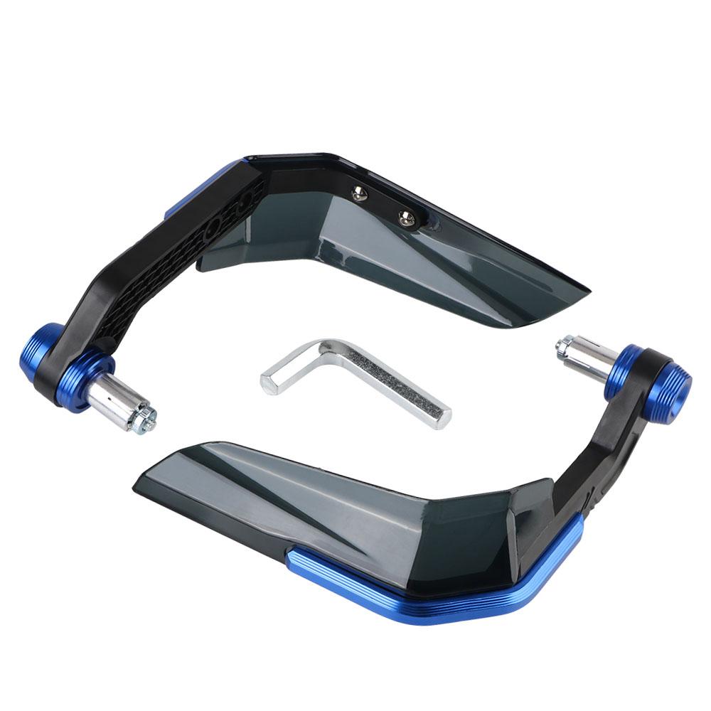 Aluminum Alloy ABS Falling Protector for Motorcycle Scooter Mountain E-Bike Handguards Motorcycle Hands Guards Windproof Handlebar End Install