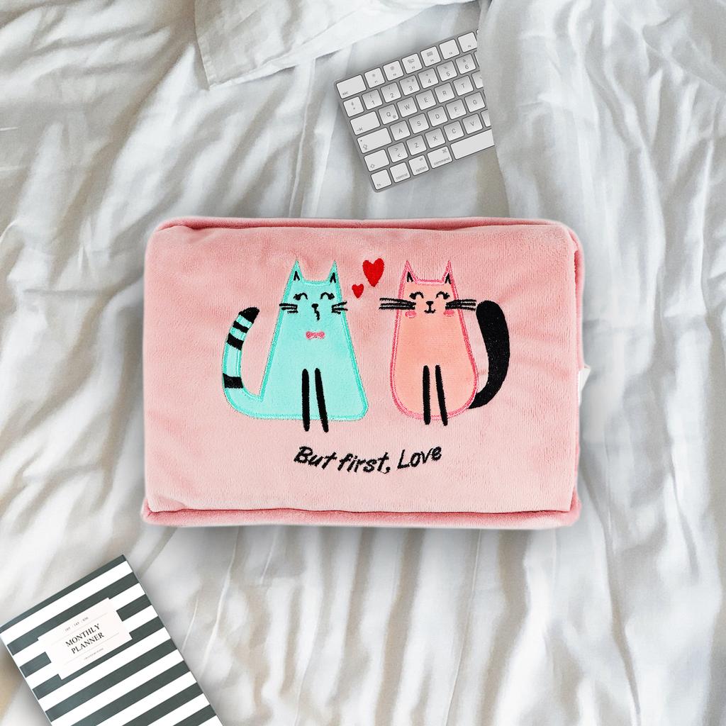 Biggdesign Cats Love Cat Electric Hot Water Bottle