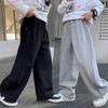 Мальчики Прямые Повседневные Спортивные Длинные Штаны Дети Свободные Широкие Штаны