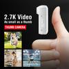 2.7K сверхвысокой четкости пальчиковая экшн-камера с магнитным ремешком, вращающимся на 180° объективом и картой памяти 64 ГБ - носимая POV-камера для путешествий