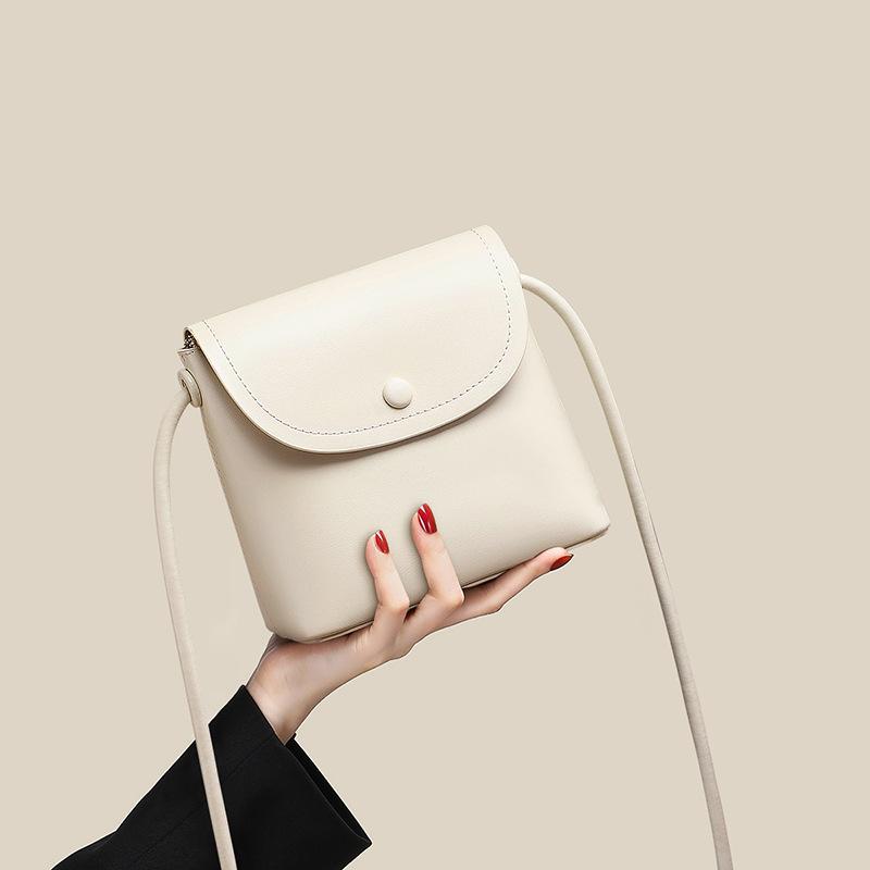 Сумка для мобильного телефона, женская сумка через плечо, иностранная, трендовая, корейская, повседневная, женская сумка, простая, мягкая, кожаная, сумка через плечо